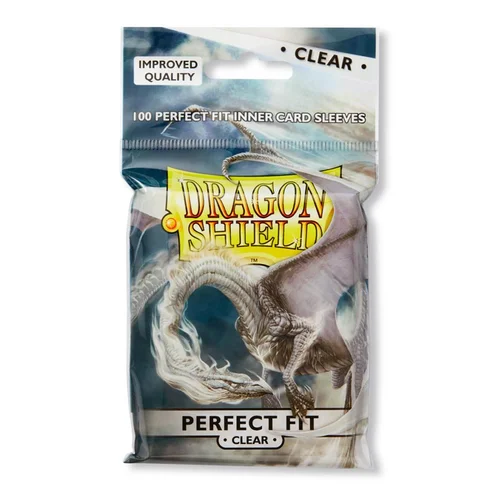 Dragon Shield Deck Protectors - Perfect Fit Clear