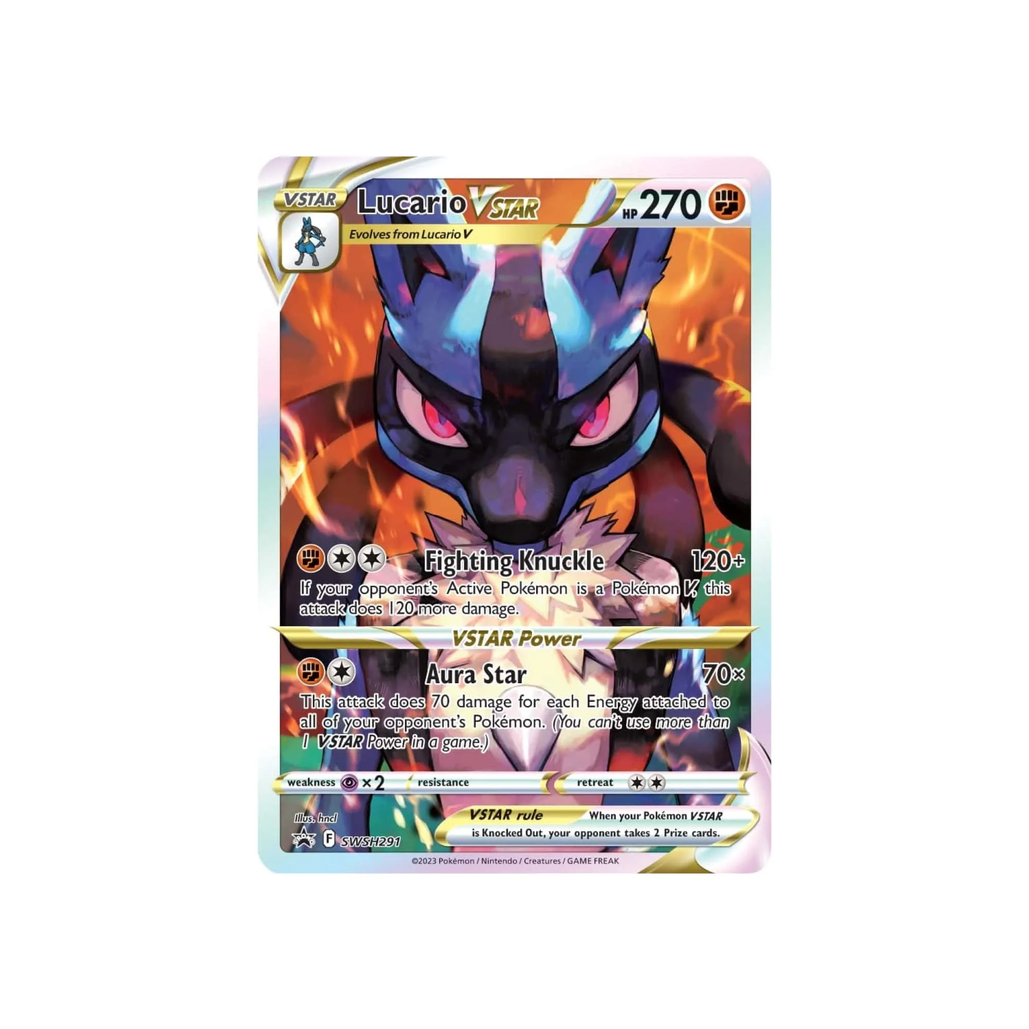 Pokémon TCG: Crown Zenith Elite Trainer Box Promo Lucario