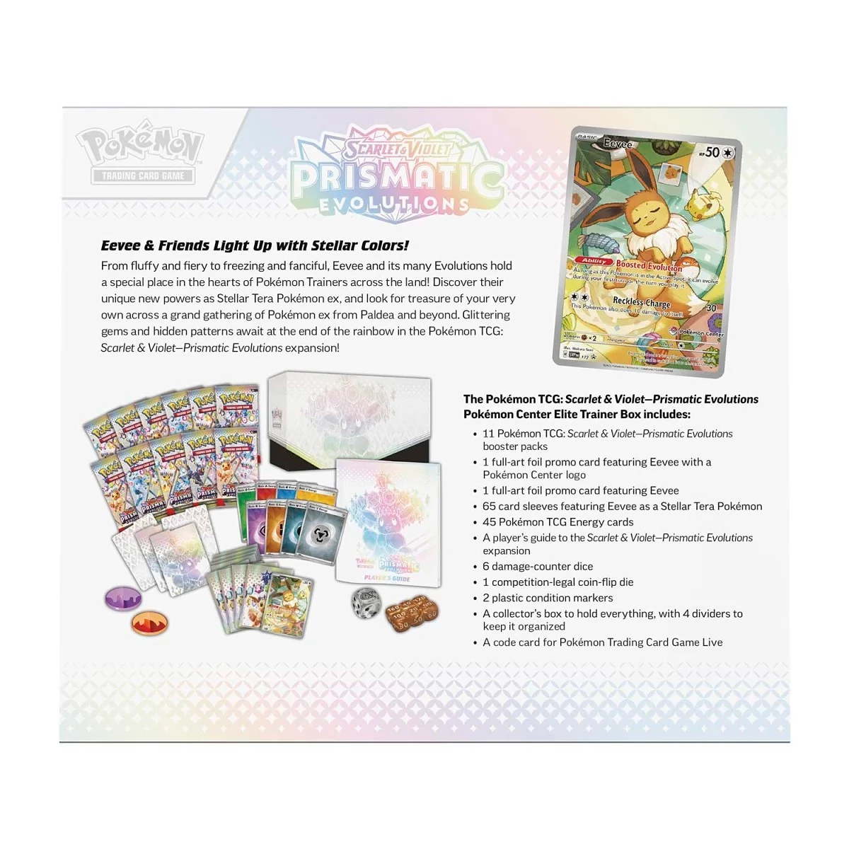 Pokémon TCG: Prismatic Evolutions Elite Trainer Box