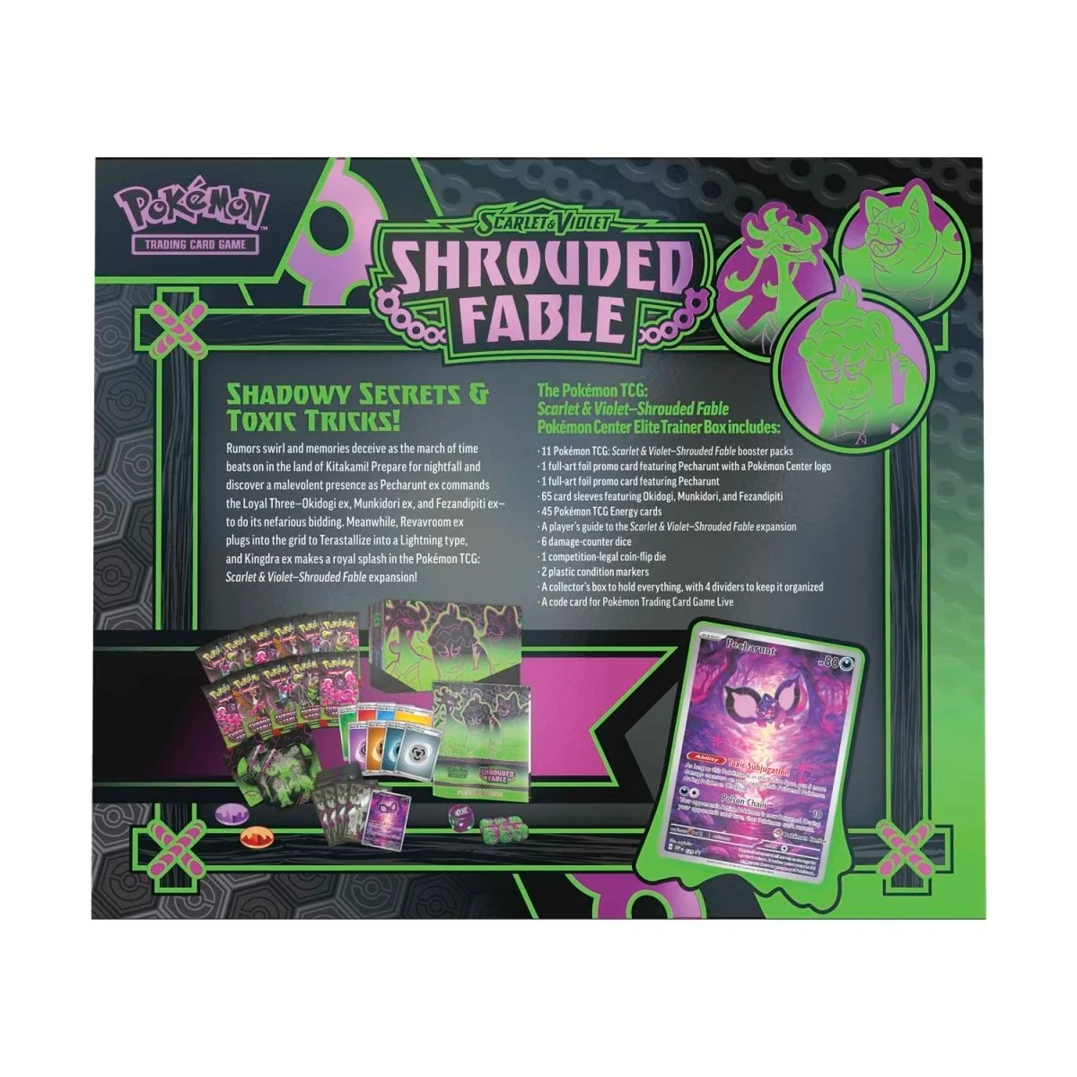 Pokémon TCG: Shrouded Fable Elite Trainer Box