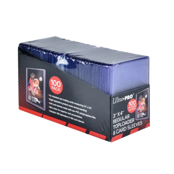Ultra Pro Toploader & Sleeves: Clear Regular (100 kom)