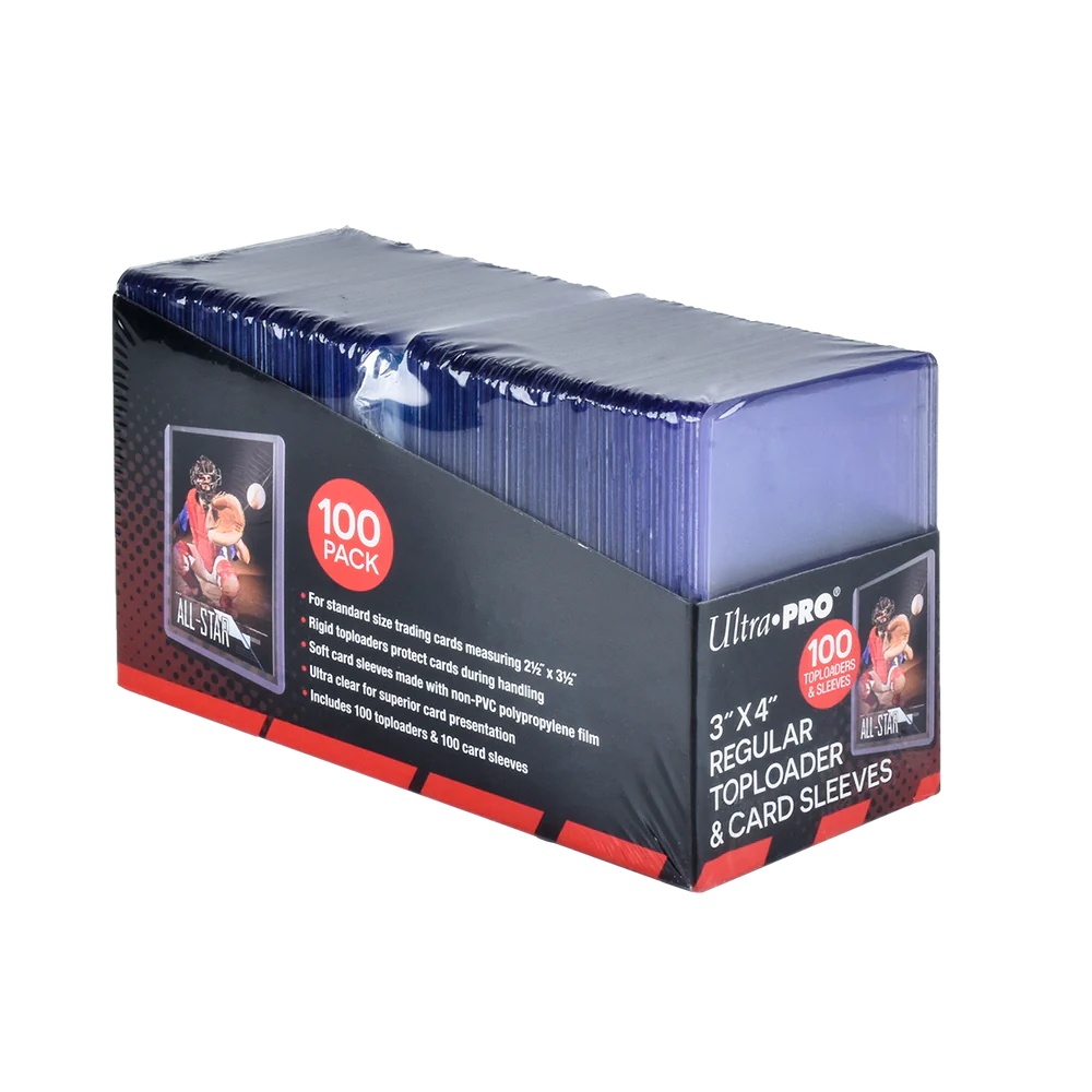 Ultra Pro Toploader & Sleeves: Clear Regular (100 kom)