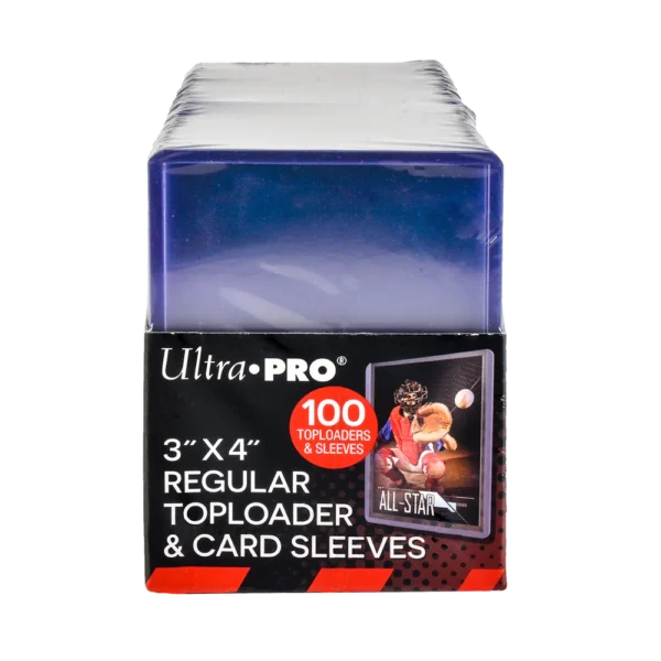 Ultra Pro Toploader & Sleeves: Clear Regular (100 kom)