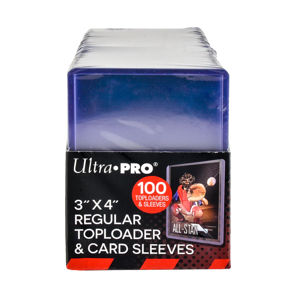 Ultra Pro Toploader & Sleeves: Clear Regular (100 kom)